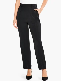 Discount NIC+ZOE Smart Look Relaxed Trouser Black Onyx