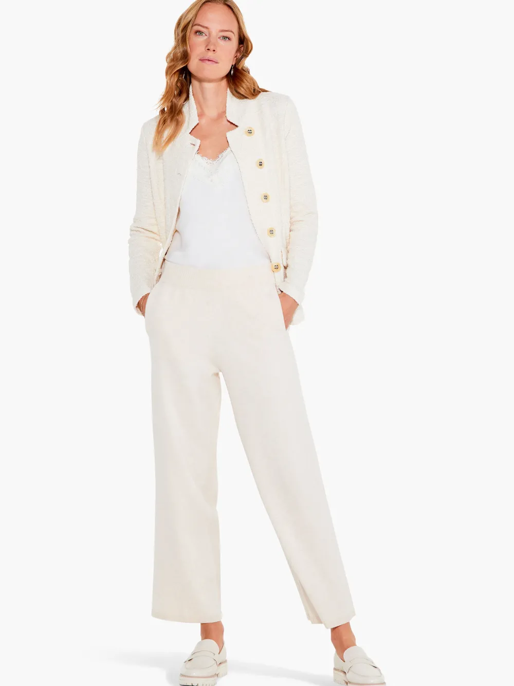 Cheap NIC+ZOE Snowfall Jacket Cream