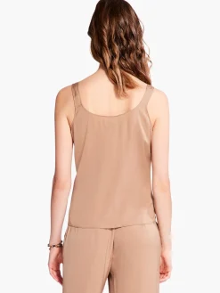 New NIC+ZOE Soft Drape Squares Tank Mochachino