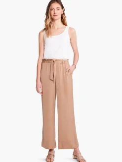 Best Sale NIC+ZOE Soft Drape Wide-Leg Pant Mochachino