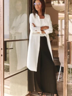 Flash Sale NIC+ZOE Statement Wide-Leg Pant Black Onyx