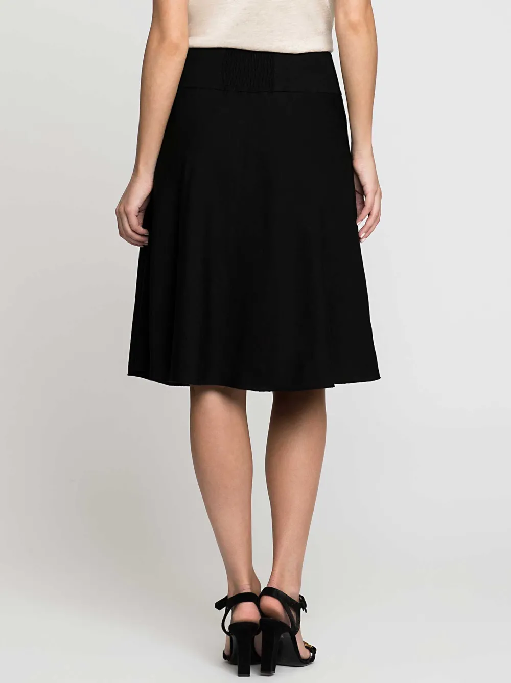 Best Sale NIC+ZOE Summer Fling Flirt Skirt Black Onyx