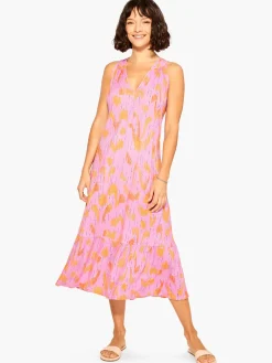 Best NIC+ZOE Summer Heat Dress Pink Multi