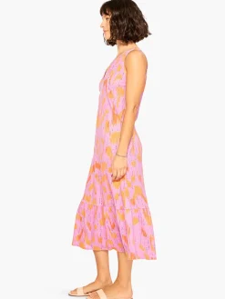 Best NIC+ZOE Summer Heat Dress Pink Multi