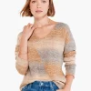 Fashion NIC+ZOE Sunset Mix Sweater Neutral Mix