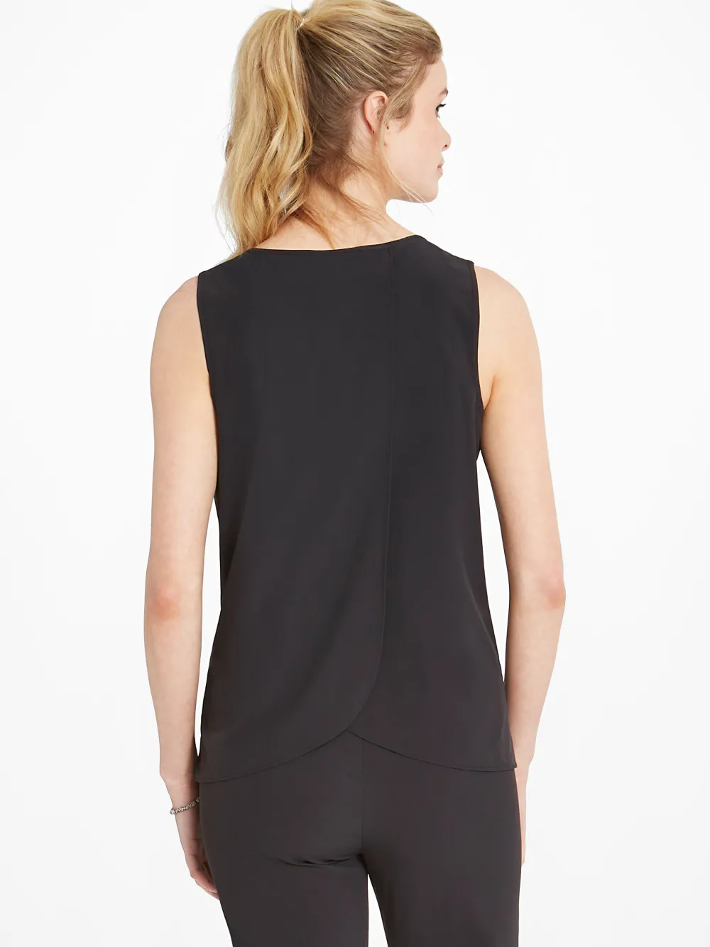 Outlet NIC+ZOE Tech Stretch Tank Black Onyx