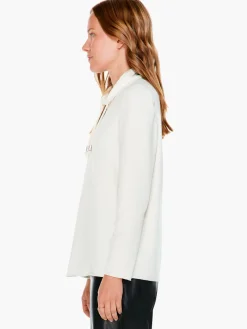 New NIC+ZOE Terry Fleece Femme Top Cream