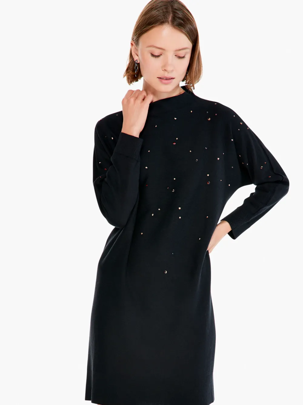 Best Sale NIC+ZOE Twinkle Vital Dress Black Onyx