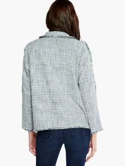 Best NIC+ZOE Vapor Blues Jacket Blue Multi