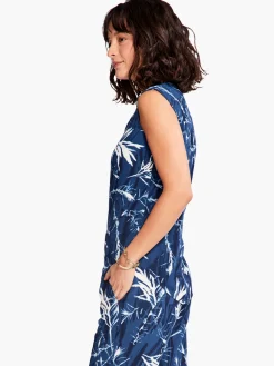 Shop NIC+ZOE Vintage Botanical Tank Blue Multi