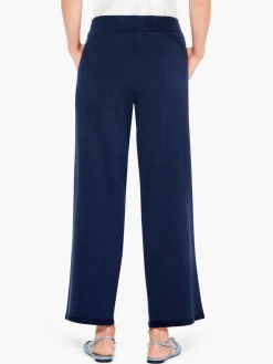 Outlet NIC+ZOE Vital Knit Wide-Leg Pant Dark Indigo