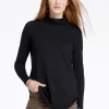 Shop NIC+ZOE Vital Turtleneck Sweater Black Onyx