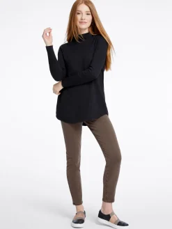 Shop NIC+ZOE Vital Turtleneck Sweater Black Onyx