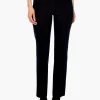 Store NIC+ZOE Wonderstretch Pocket Straight Leg Pant Black Onyx