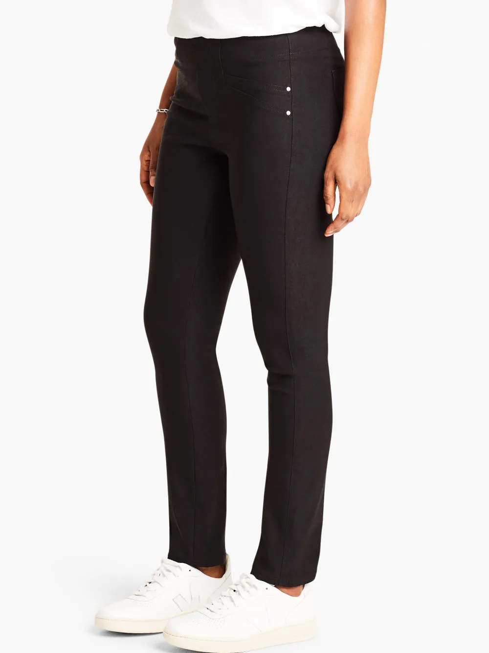 Fashion NIC+ZOE Wonderstretch Slim Jean Black Onyx