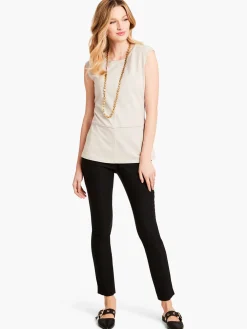 Discount NIC+ZOE Wonderstretch Slim Pant Black Onyx
