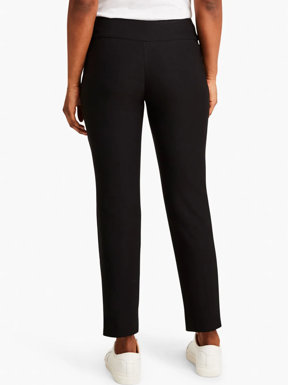 Outlet NIC+ZOE Wonderstretch Straight Ankle Pant Black Onyx