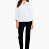 Best NIC+ZOE Wonderstretch Straight Pant Black Onyx
