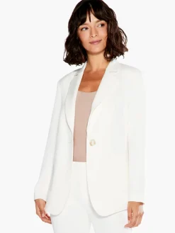 Store NIC+ZOE Work It Blazer Cream