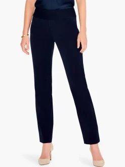 Cheap NIC+ZOE Work It Straight Leg Trouser Dark Indigo