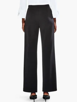 Best Sale NIC+ZOE Work It Wide-Leg Trouser Black Onyx