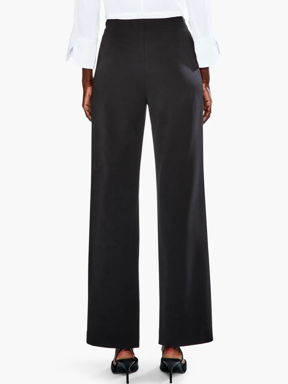 Hot NIC+ZOE Work It Wide-Leg Trouser Black Onyx